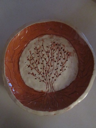 Assiette  - poterie